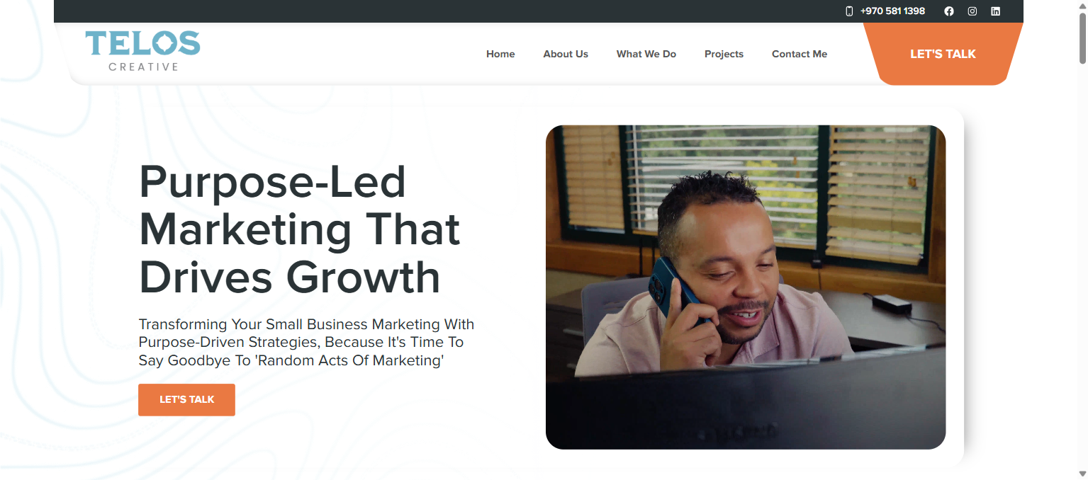 Site homepage